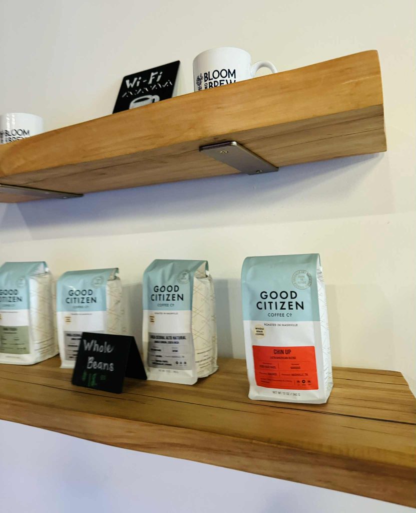 Bloom & Brew Coffee Shop Goodlettsville Missouri