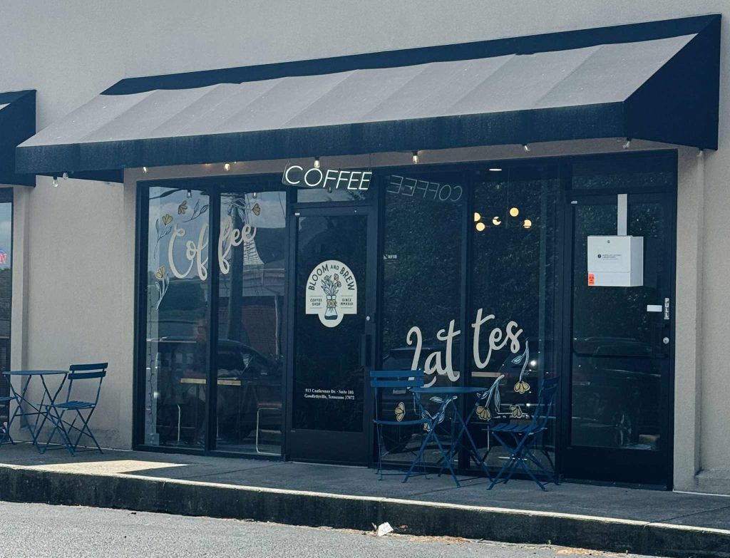 Bloom & Brew Coffee Shop Goodlettsville Missouri