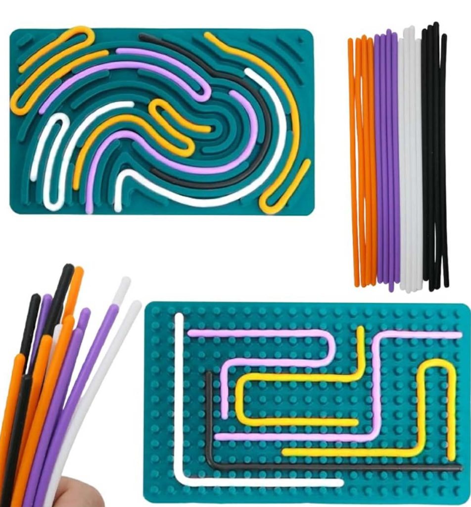 Sensory activity boards, fidgets, sensory toys