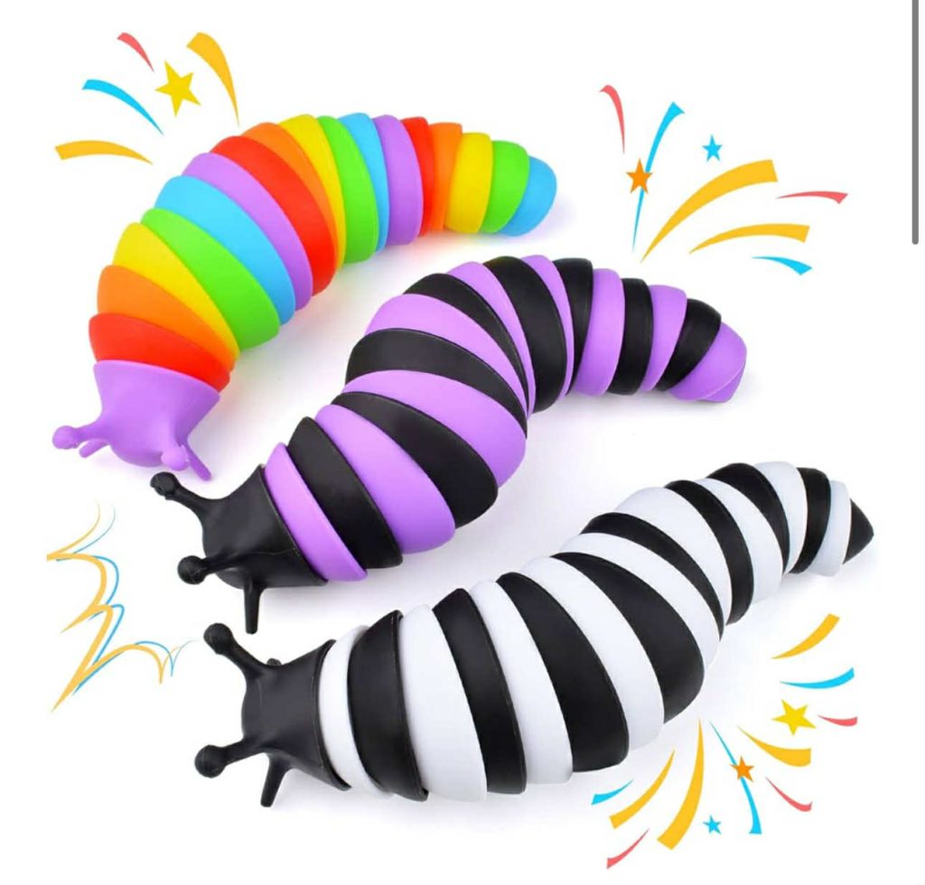 Fidget slug toys, sensory toy