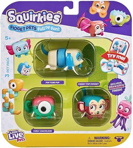 squirkies, fidget toys