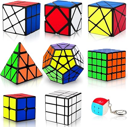 Puzzle cubes, Rubiks cube, fidgets, sensory toys