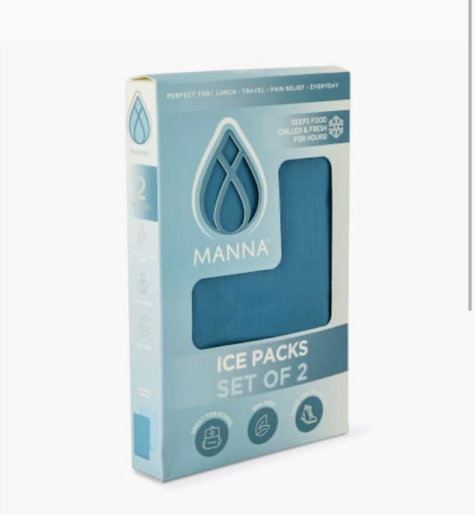 Manna Soft Ice Pack, set of two ice packs