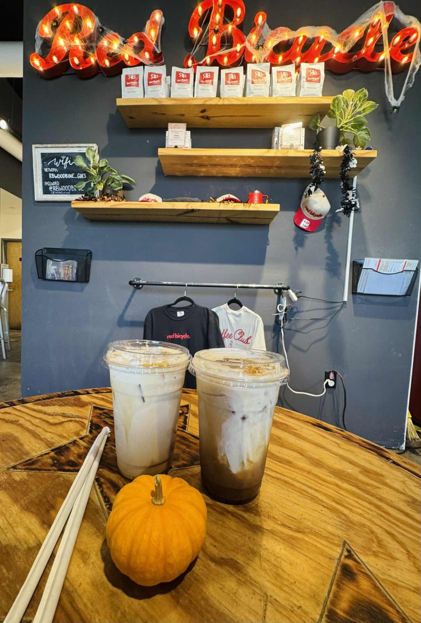 Red Bicycle coffee shop Nashville Tennessee